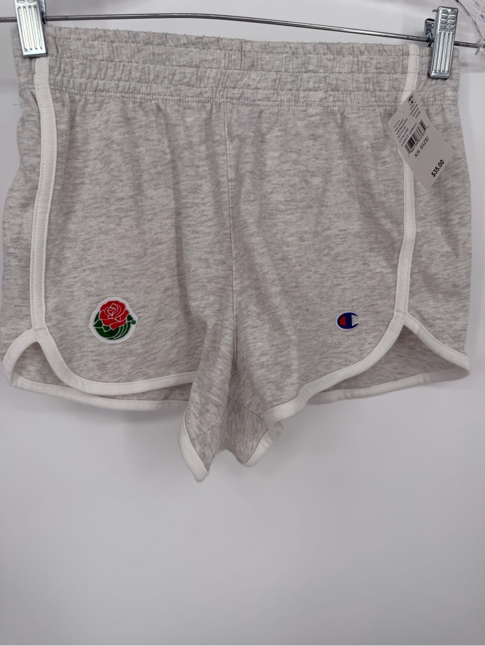 Champion Light Gray Athletic Shorts